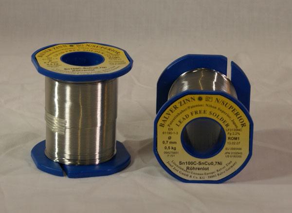 DKL Lead Free Solder Wire (SN100C) LF3135NC, 1.0mm diameter